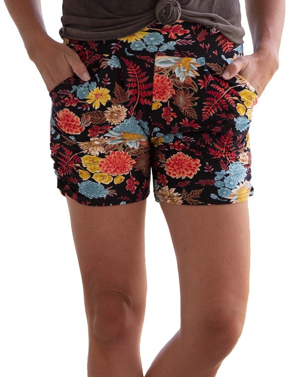 Maui Floral Harem Shorts